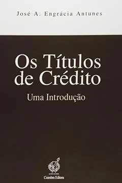 Livro Titulos De Credito, Os: Uma Introdução - Resumo, Resenha, PDF, etc.