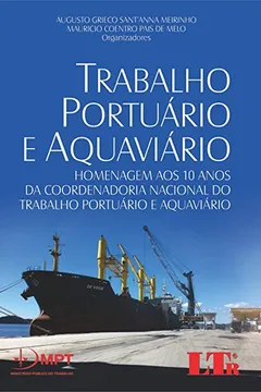 Livro Trabalho Portuário e Aquaviário - Resumo, Resenha, PDF, etc.