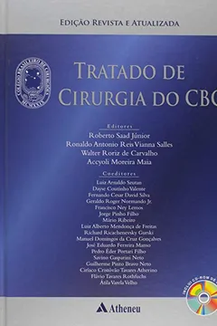 Capa do livro Tratado de Cirurgia do CBC