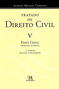 Livro Tratado de Direito Civil: Exercício Jurídico - Parte Geral (Volume 5) - Resumo, Resenha, PDF, etc.
