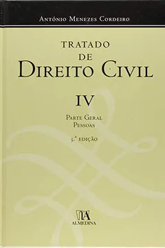 Livro Tratado De Direito Civil IV - Parte Geral - Pessoas - Resumo, Resenha, PDF, etc.