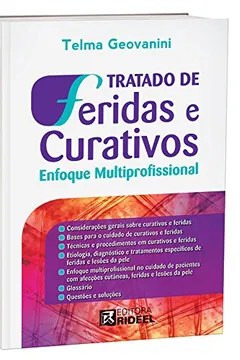 Livro Tratado de Feridas e Curativos - Resumo, Resenha, PDF, etc.