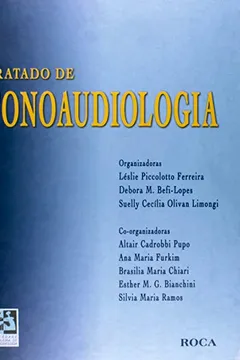 Capa do livro Tratado De Fonoaudiologia