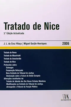 Livro Tratado de Nice - Resumo, Resenha, PDF, etc.