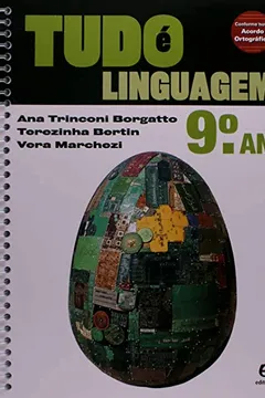 Capa do livro Tudo É Linguagem. 9º Ano