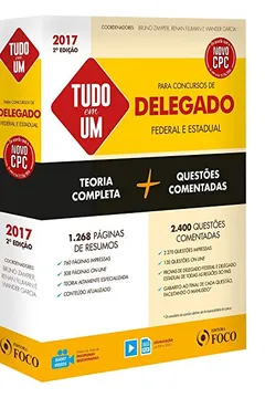 Livro Tudo em Um Para Concursos de Delegado. Federal e Estadual - Volume 2 - Resumo, Resenha, PDF, etc.