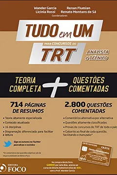 Livro Tudo em Um Para Concursos do TRT. Analista e Técnico - Resumo, Resenha, PDF, etc.