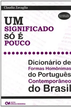 Livro Um Significado So E Pouco - Resumo, Resenha, PDF, etc.