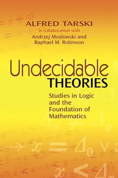 Livro Undecidable Theories: Studies in Logic and the Foundation of Mathematics - Resumo, Resenha, PDF, etc.