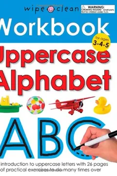 Livro Uppercase Alphabet [With Wipe Clean Pen] - Resumo, Resenha, PDF, etc.