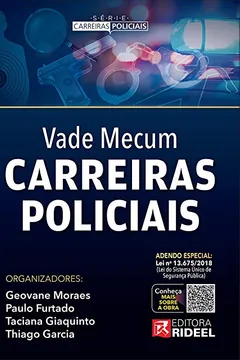 Capa do livro Vade Mecum Carreiras Policiais