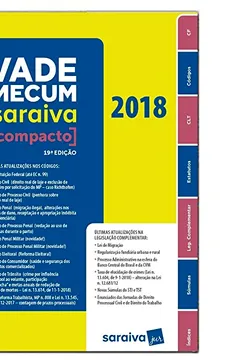 Livro Vade Mecum Compacto 2018 - Capa Espiral - Resumo, Resenha, PDF, etc.
