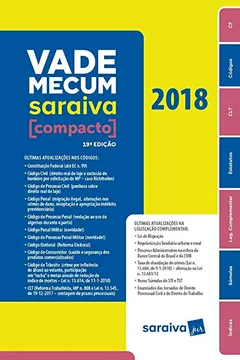 Livro Vade Mecum Compacto 2018 - Resumo, Resenha, PDF, etc.