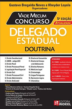 Livro Vade Mecum Concurso. Delegado Estadual - Resumo, Resenha, PDF, etc.