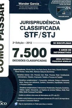 Livro Vade Mecum de Jurisprudência STF e STJ - Resumo, Resenha, PDF, etc.