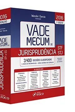 Livro Vade Mecum de Jurisprudência STF/ STJ - Resumo, Resenha, PDF, etc.
