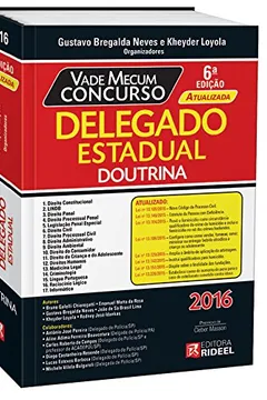 Livro Vade Mecum Delegado Estadual - Resumo, Resenha, PDF, etc.