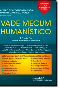 Livro Vade Mecum Humanístico - Resumo, Resenha, PDF, etc.