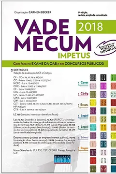 Livro Vade Mecum Impetus Para OAB. Concursos. 2018 - Resumo, Resenha, PDF, etc.