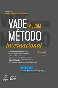 Livro Vade Mecum Internacional – Método - Resumo, Resenha, PDF, etc.