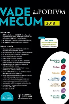 Livro Vade Mecum Juspodivm. 2018 - Resumo, Resenha, PDF, etc.