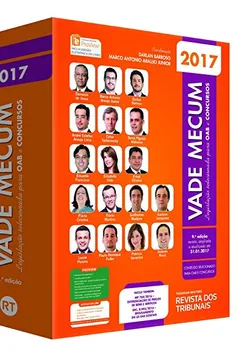 Livro Vade Mecum OAB 2017. Legislação Selecionada Para OAB e Concursos - Resumo, Resenha, PDF, etc.