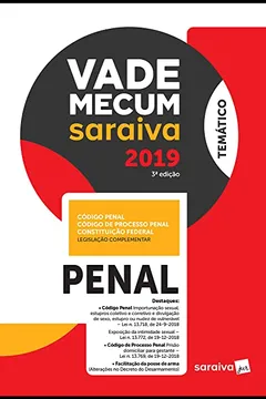 Livro Vade Mecum penal - 3ª edição de 2019 - Resumo, Resenha, PDF, etc.