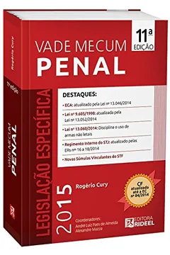 Livro Vade Mecum Penal - Resumo, Resenha, PDF, etc.