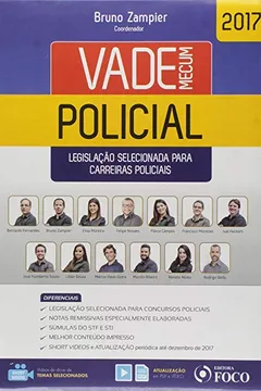 Livro Vade Mecum Policial. Legislação Selecionada Para Carreiras Policiais - Resumo, Resenha, PDF, etc.