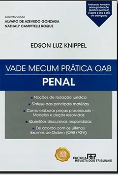 Livro Vade Mecum Prática OAB. Penal - Resumo, Resenha, PDF, etc.