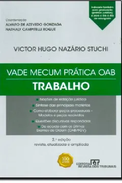 Livro Vade Mecum Prática OAB. Trabalho - Resumo, Resenha, PDF, etc.