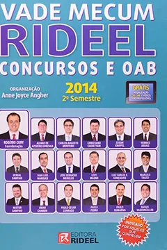 Livro Vade Mecum Rideel - Concursos E Oab - Resumo, Resenha, PDF, etc.