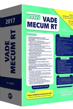 Livro Vade Mecum RT 2017 - Resumo, Resenha, PDF, etc.