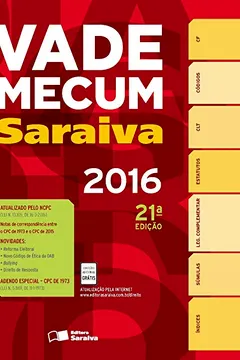 Livro Vade Mecum Saraiva - Resumo, Resenha, PDF, etc.