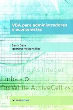 Livro VBA Para Administradores e Economistas - Resumo, Resenha, PDF, etc.
