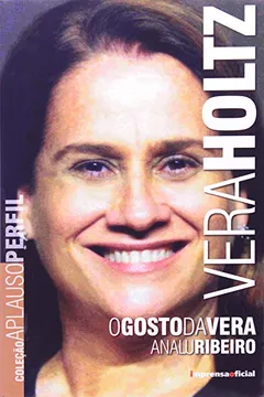 Capa do livro Vera Holtz - Coleção Aplauso