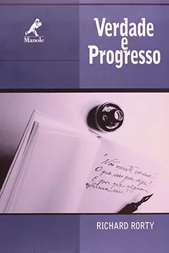 Capa do livro Verdade e Progresso