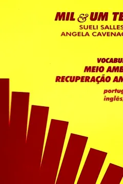 Capa do livro Vocabulário Para Meio Ambiente & Recuperação Ambiental. Português-Inglês / Inglês-Português