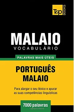 Livro Vocabulario Portugues-Malaio - 7000 Palavras Mais Uteis - Resumo, Resenha, PDF, etc.