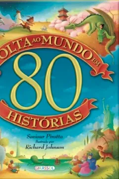 Capa do livro Volta ao Mundo em 80 Histórias