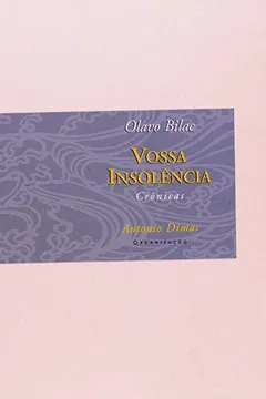 Capa do livro Vossa Insolência