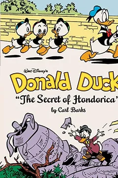 Capa do livro Walt Disney's Donald Duck: "The Secret of Hondorica"
