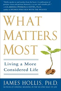 Capa do livro What Matters Most: Living a More Considered Life