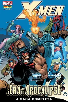 Capa do livro X-Men - A Era do Apocalipse - Volume 2